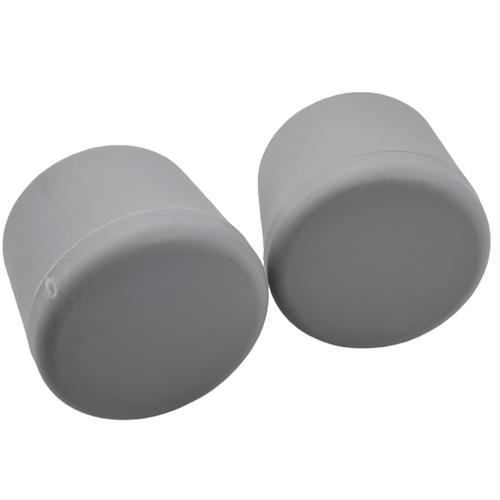 Ändplugg / Plastfot Grå 30mm 2-pack