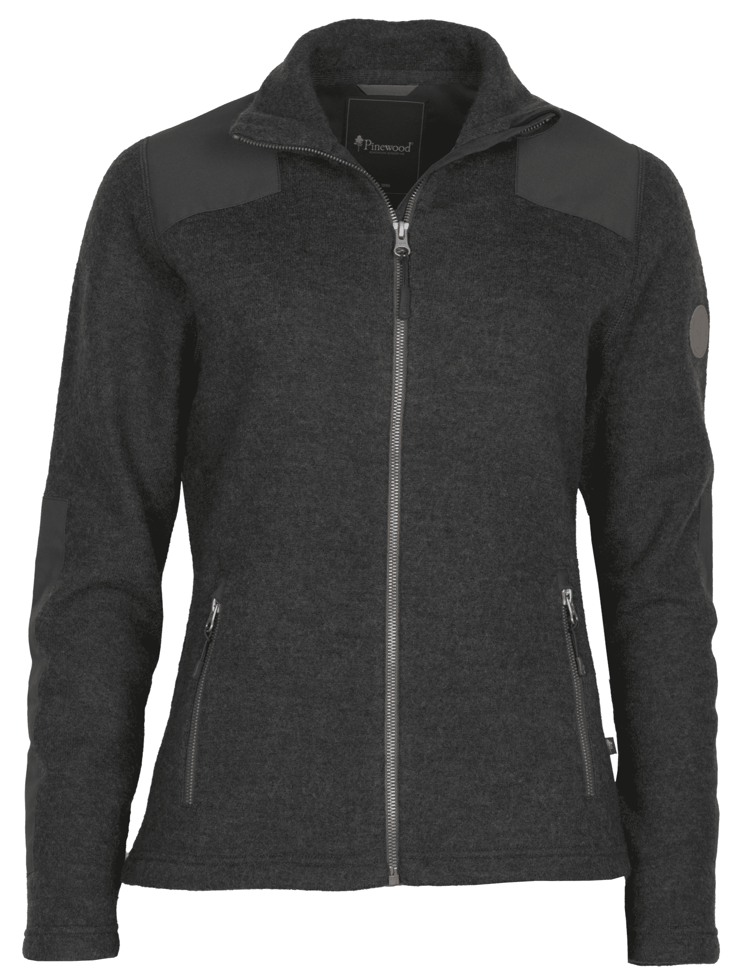 Pinewood Lappland Filtad Ulljacka Dam Dark Grey Melange M