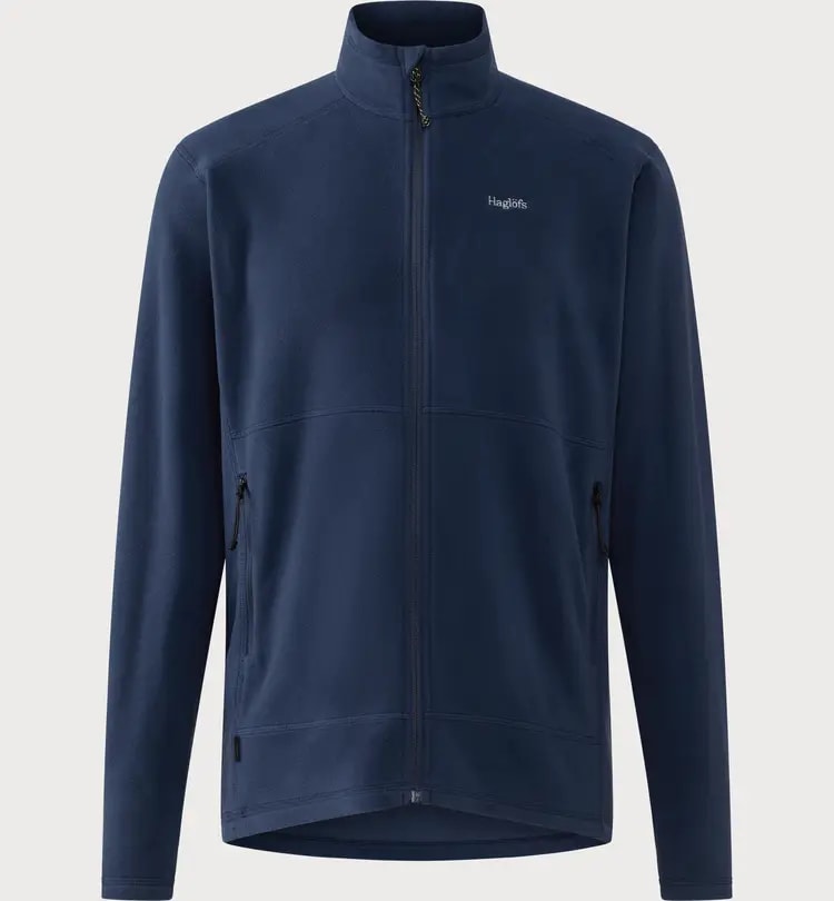 Haglöfs Buteo Mid II fleecejakke Herre Tarn Blue