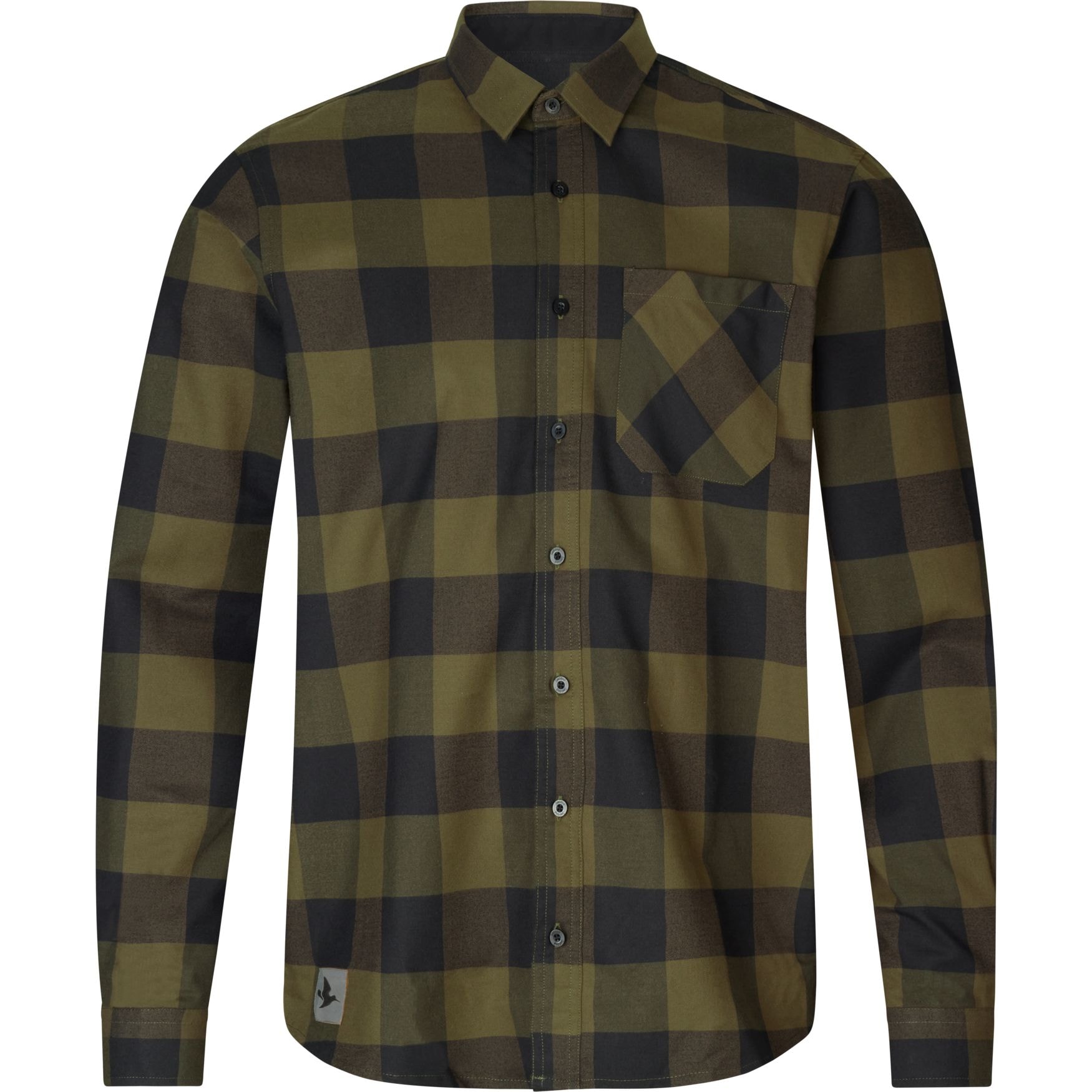 Seeland Toronto skjorta Green check XL -