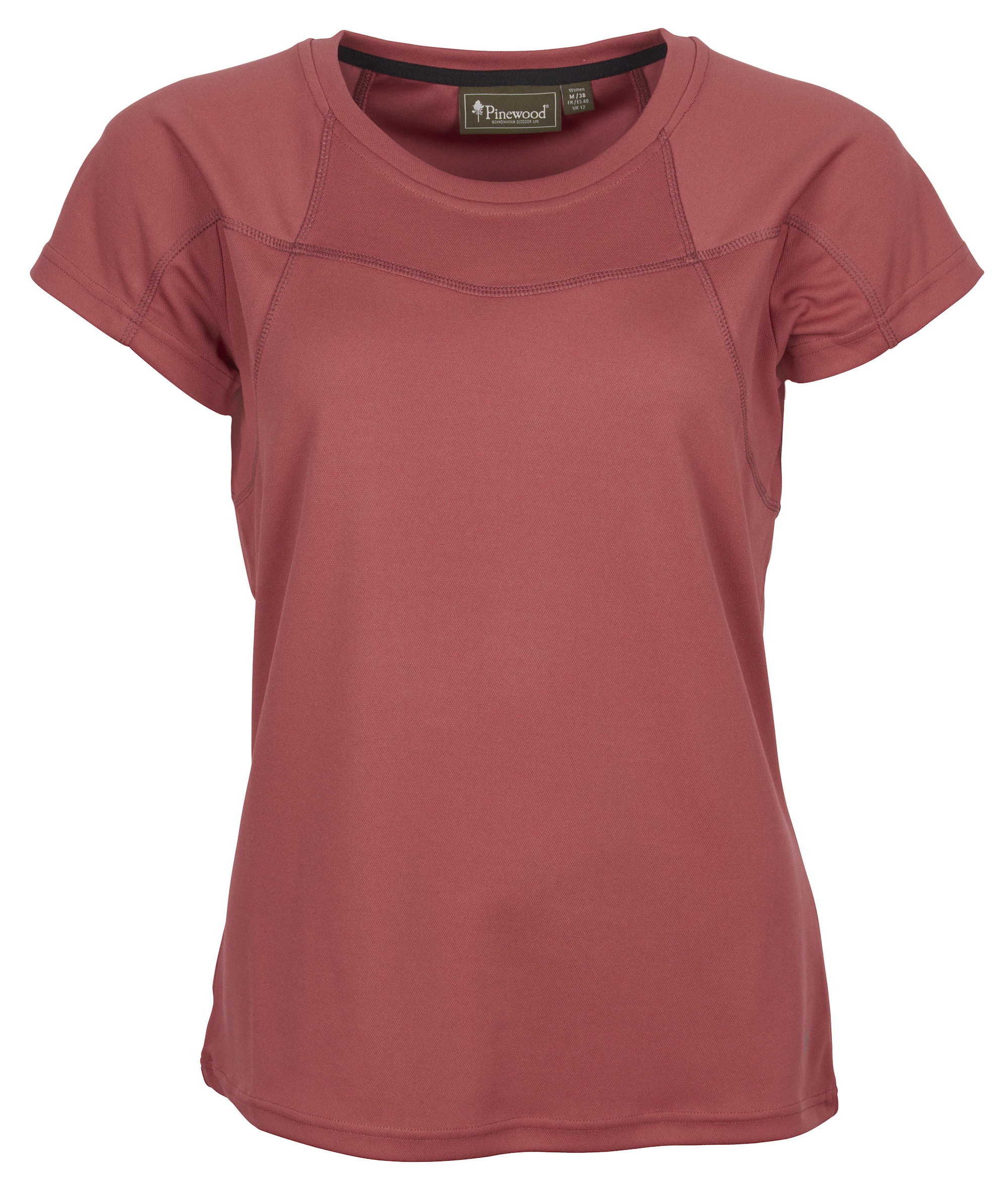 Pinewood Finnveden Funktions T-Shirt Dam Rusty Pink