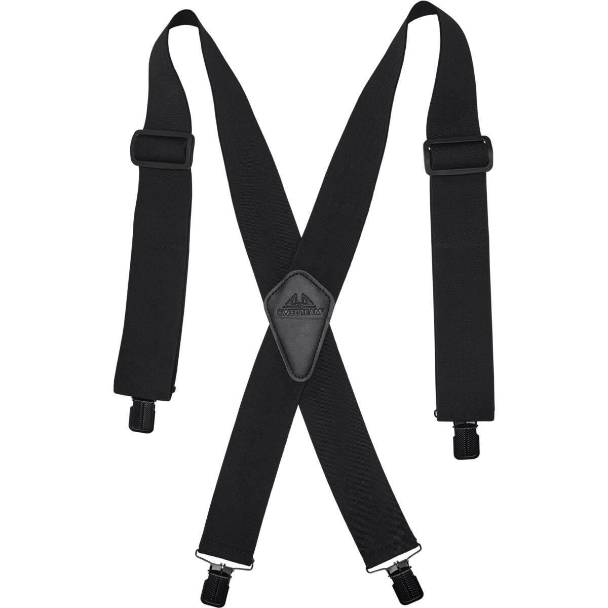 Swedteam Clip Suspenders Black Onesize -
