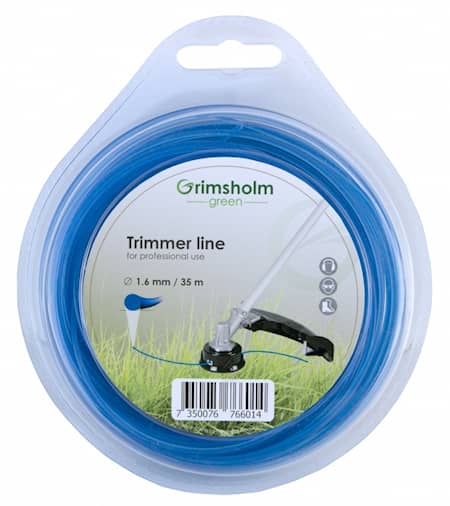 Trimmertråd 1,6 mm/rund/35m