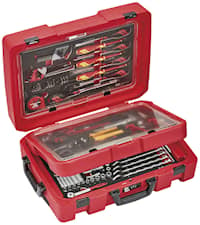 Teng Tools Serviceväska SCE1 EVA med verktyg 118 delar
