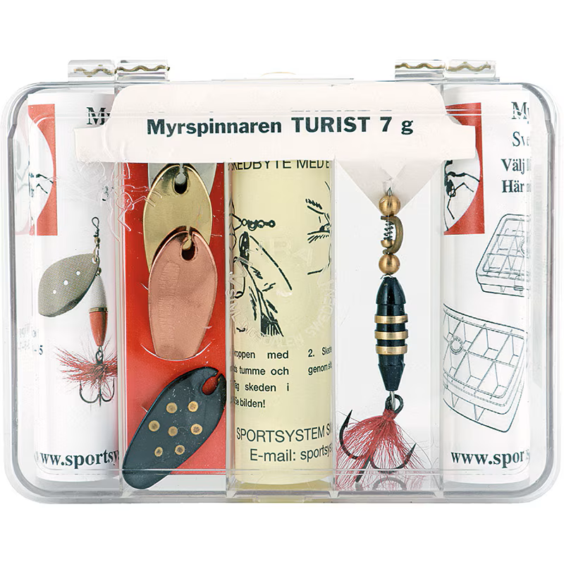 Myrspinnare Turistförpackning 5 / 7 / 12 / 18 gram