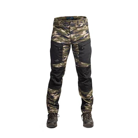 Arrak Outdoor Active Stretch Fritidsbyxor Herr Kort Camo