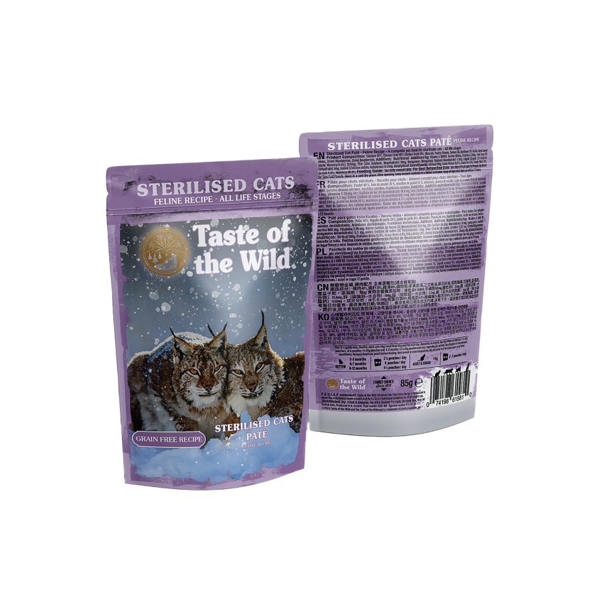 Taste of the Wild ALS Sterilised Cat Pate 85g