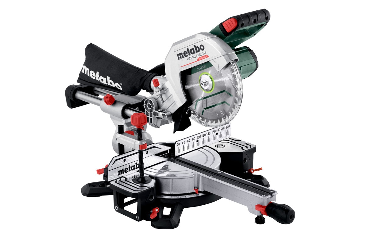Metabo Kap- & gersåg KGS 18 LTX BL 216 utan batteri & laddare