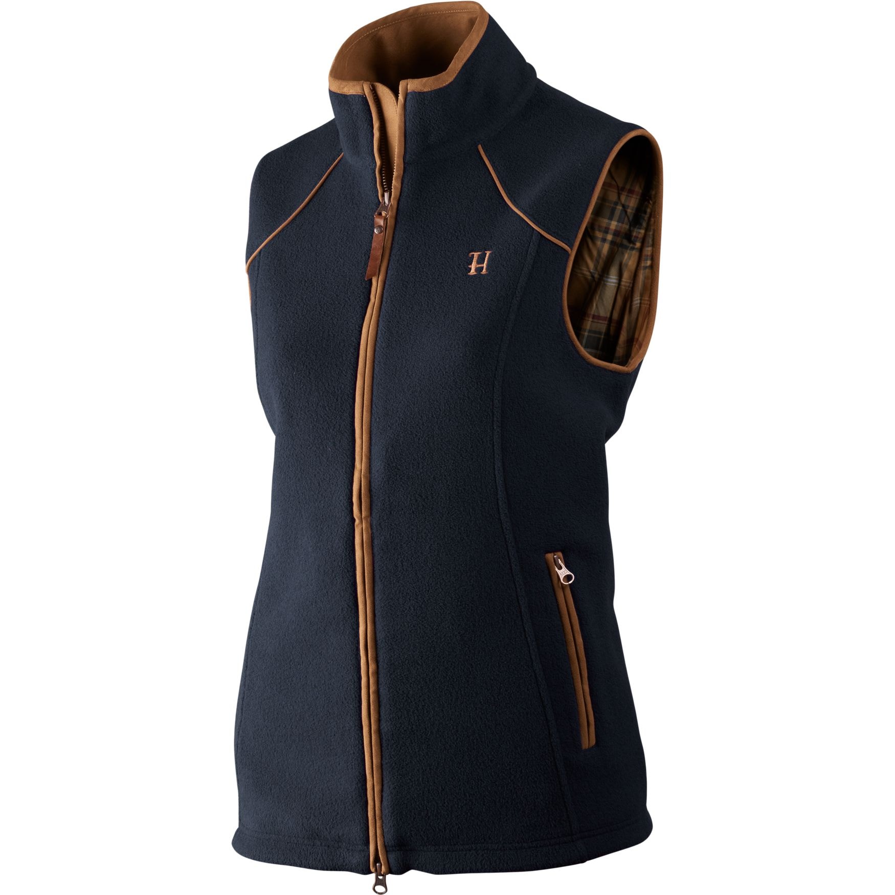 Härkila Sandhem Fleeceliivi Naiset Dark Navy Melange XL