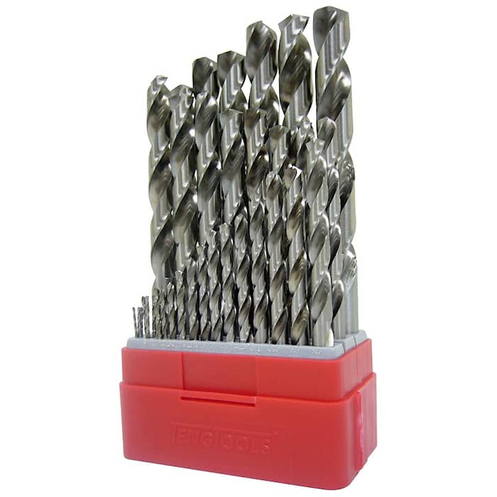 Teng Tools Borrsats DB028 1,0-10,0mm 28 delar