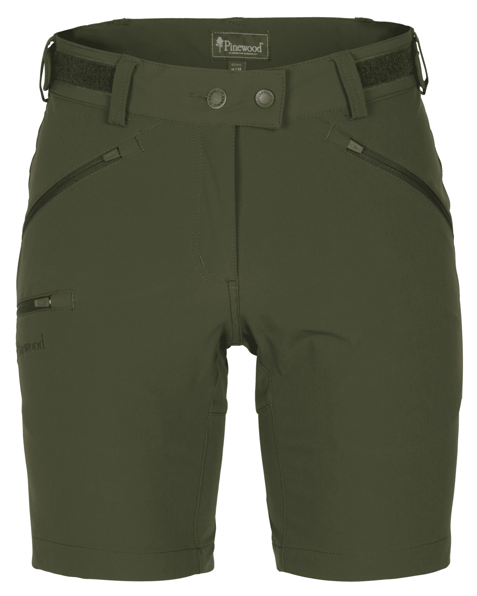 Pinewood Abisko Light Stretch Shorts Dam Moss Green