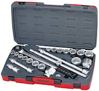 Teng Tools Hylsnyckelsats T3422S 3/4 22 delar