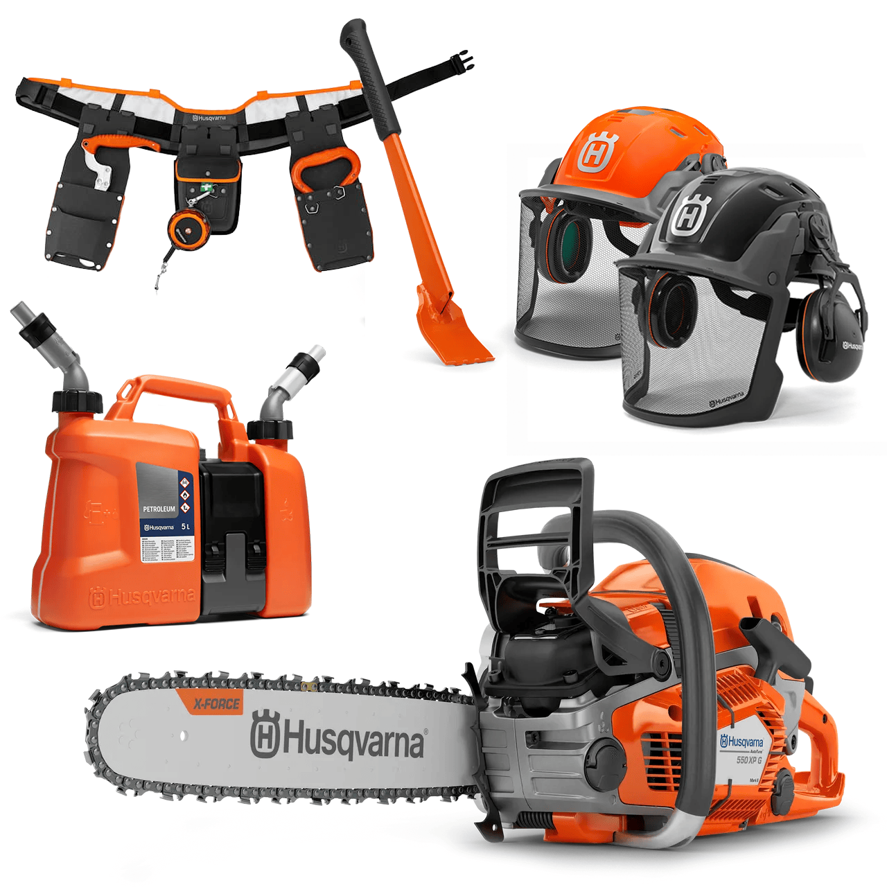 Husqvarna 550XPG Mark II Profesjonell pakke