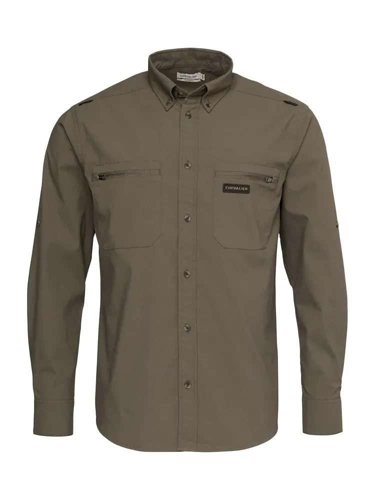 Chevalier Drift Shooting Fit Shirt Herr Tarmac Green