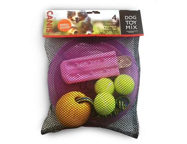 REA/Black Friday Active Canis Dog Toy Mix, 4 pcs