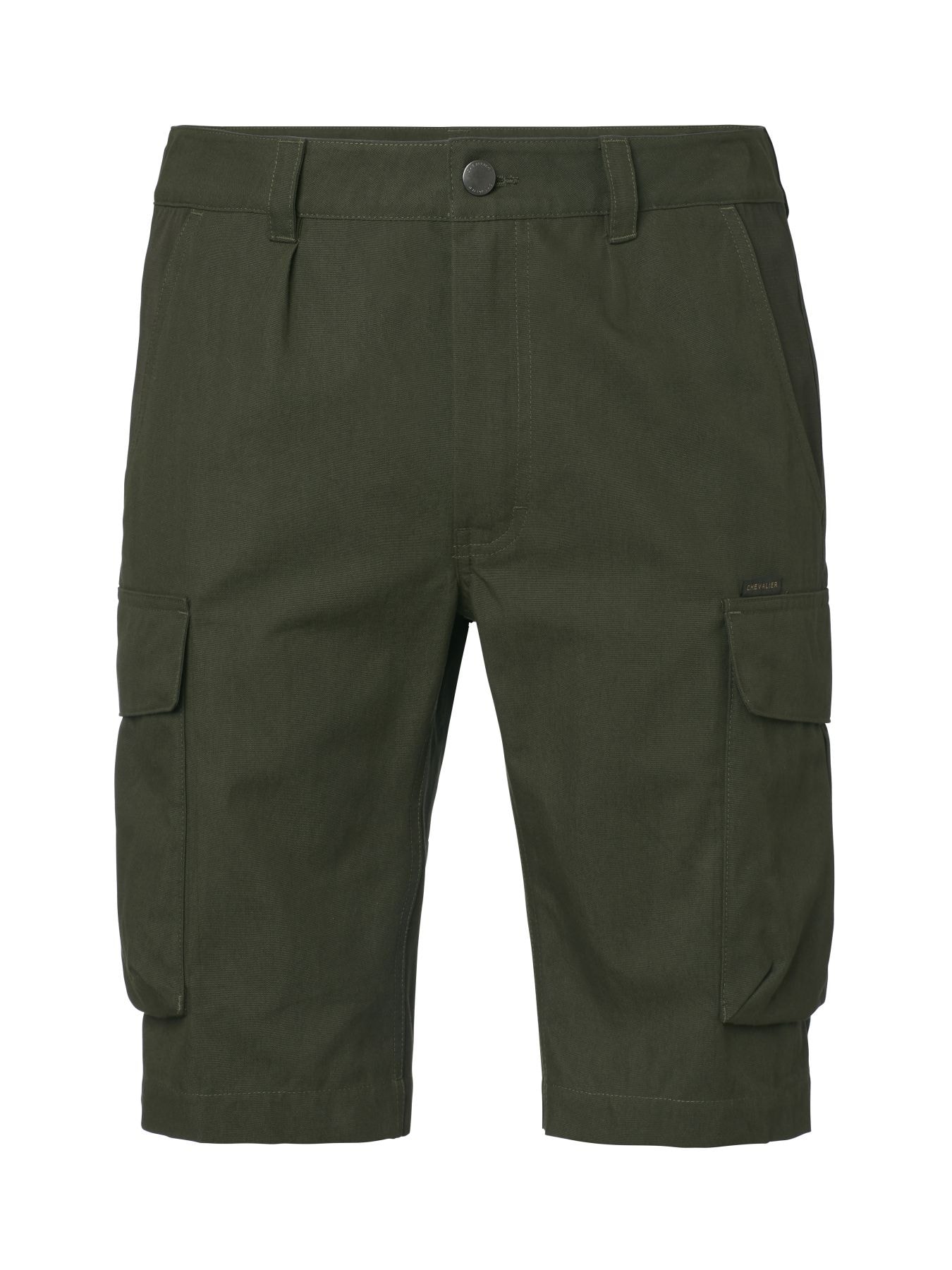 Chevalier Keen Cargo Shorts Men Dark Green