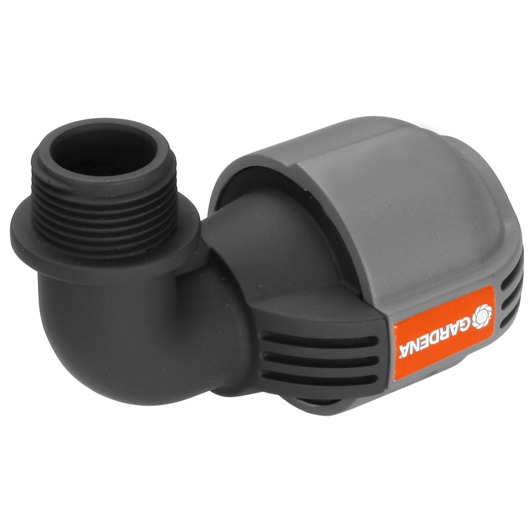 Gardena L-Stykke 25 Mm X 3/4" Med Hann-Gjenger