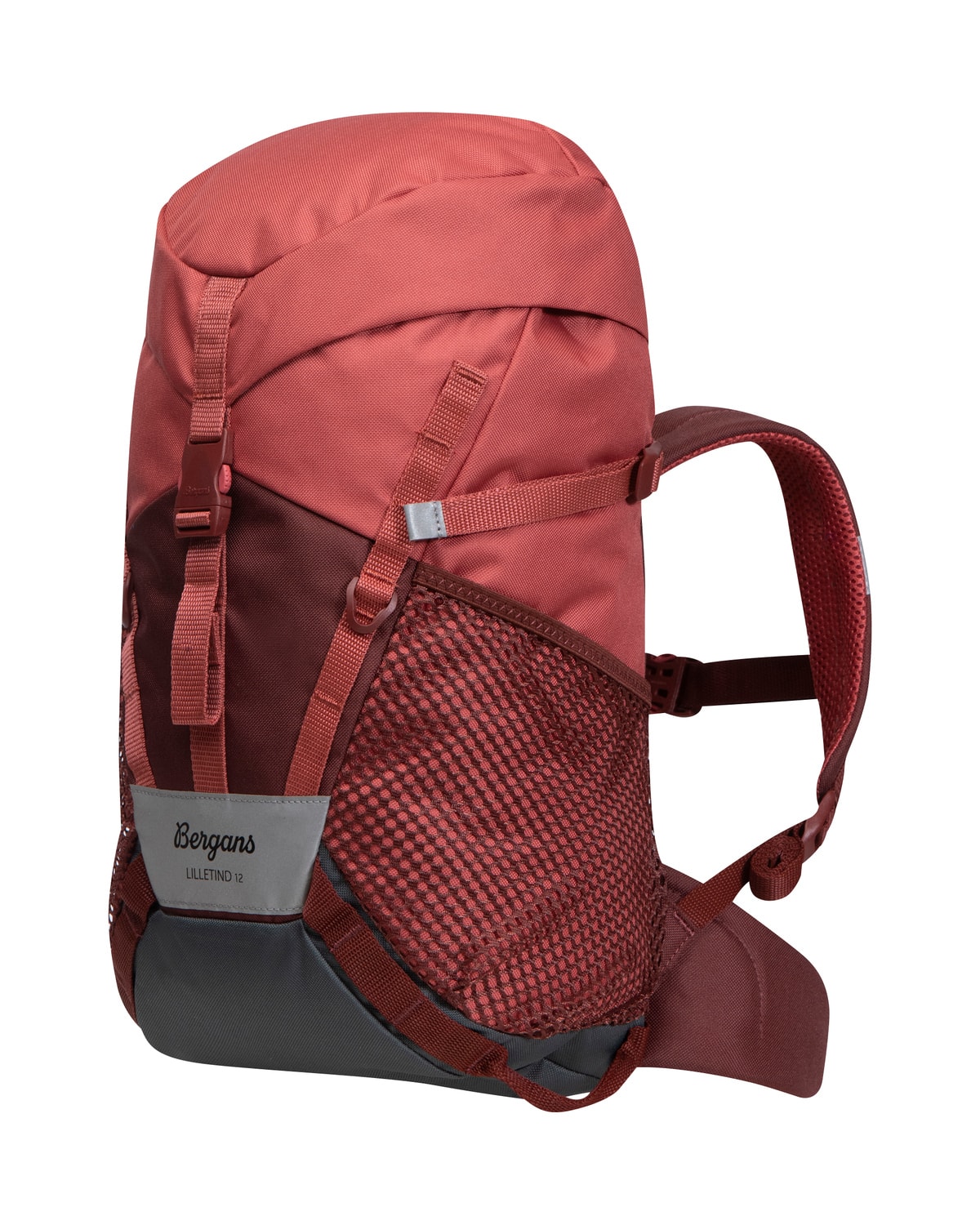 Bergans Lilletind Backpack Kids 12L Rusty Dust/Amarone Red