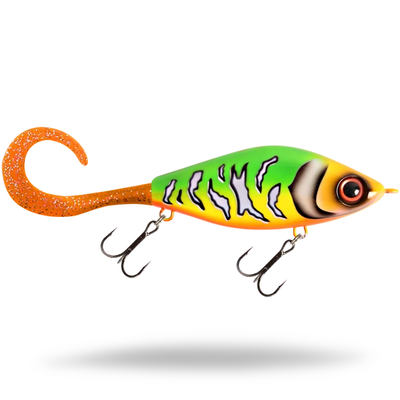 Guppie Jr SH, 11cm, 58g - Jungle Rock - Orange Glitter -