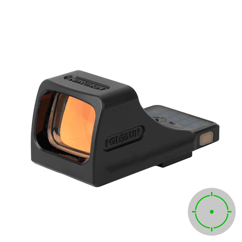 HOLOSUN SCS VP9-GR, Aluminum/Solar/Circle Dot/Green/VP9