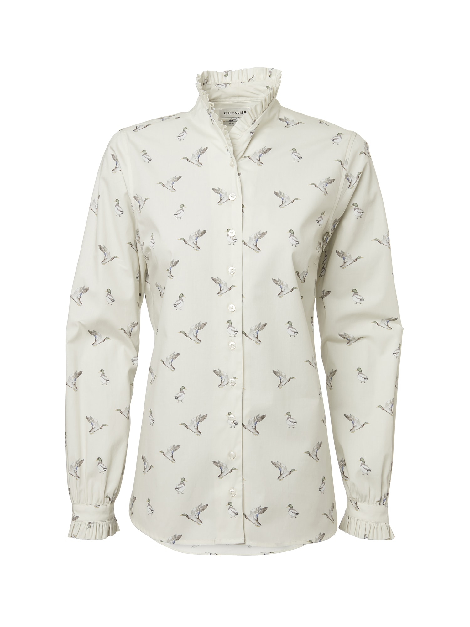 Chevalier Blair Shooting Fit Skjorte Ducks on the move Dame