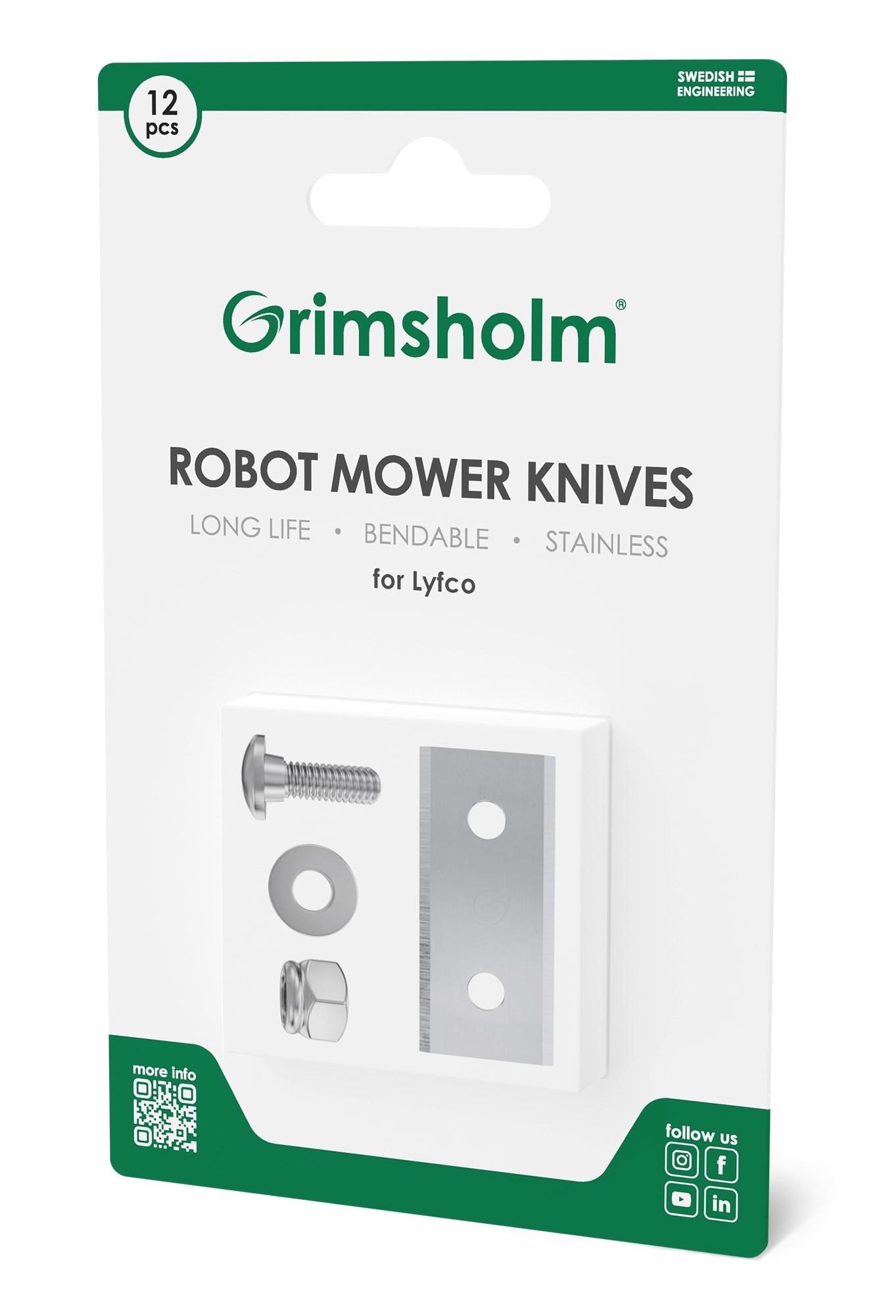 Grimsholm Knivar till Lyfco, 12 st