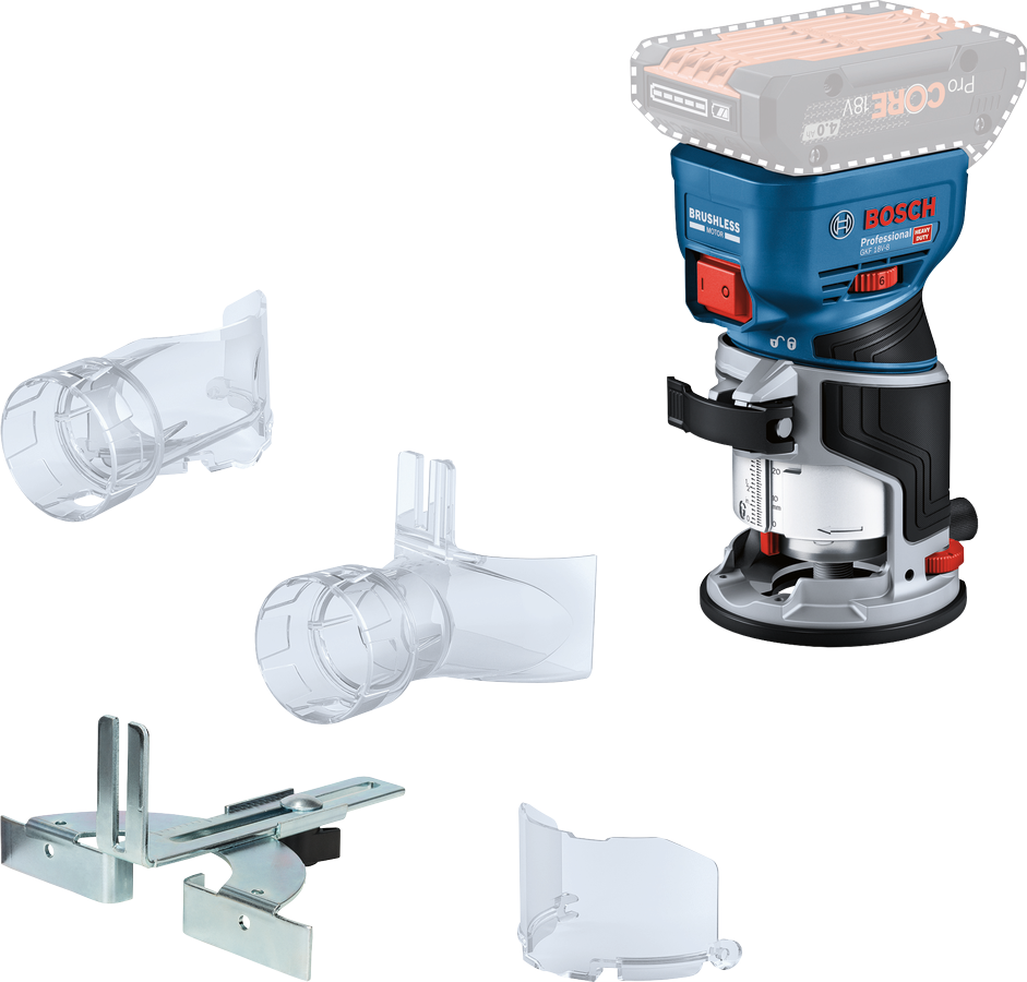 Bosch Kantfräs Gkf 18V-8