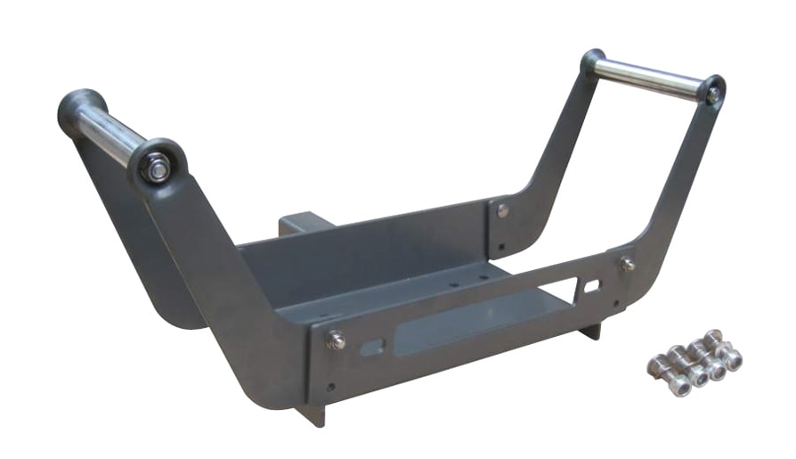 Warrior Winches portabel installasjonsplate