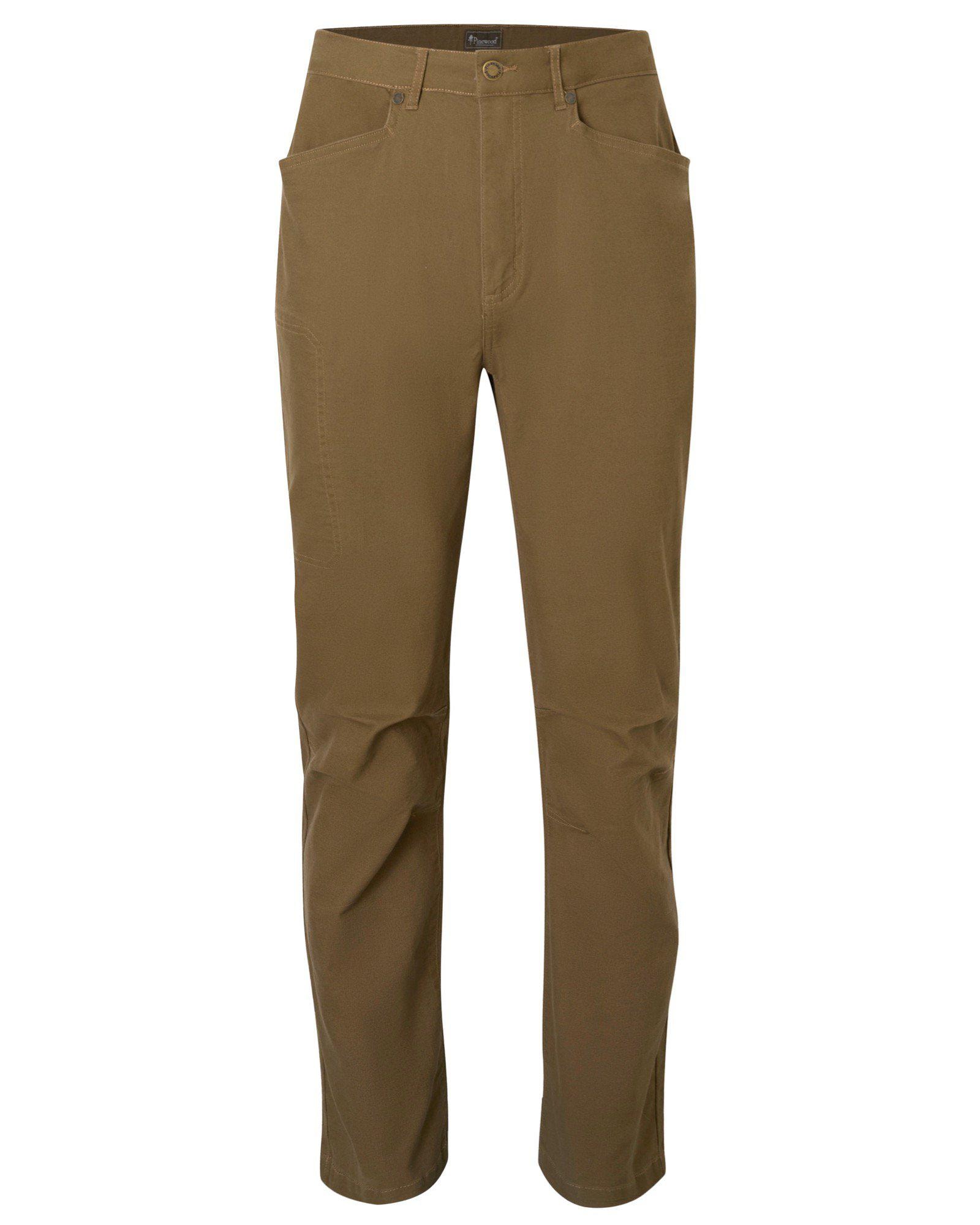 Pinewood Värnamo Vintage Canvas Byxor Herr Sand