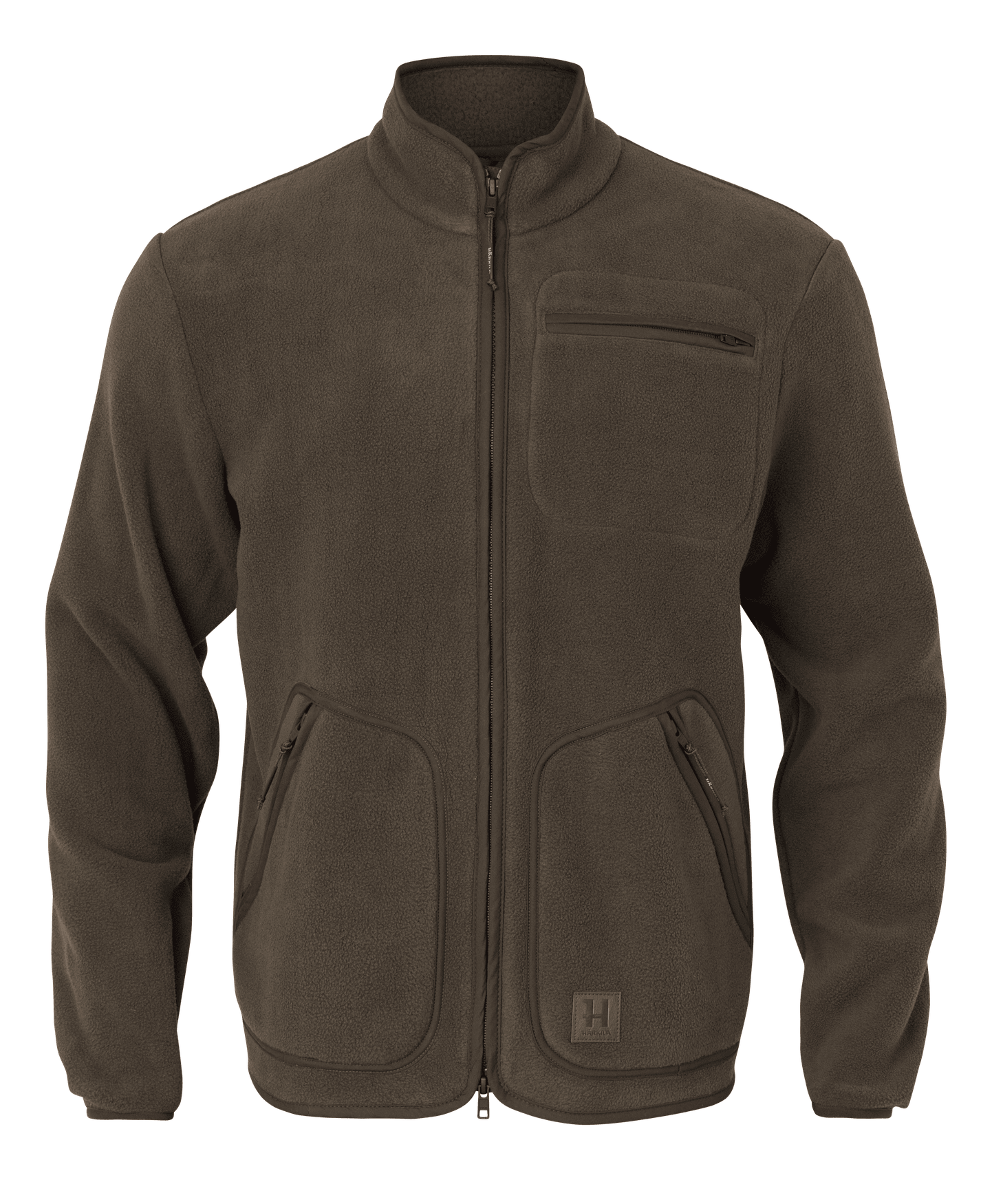 Härkila Torsby Fleece jacket Men Dark Brown