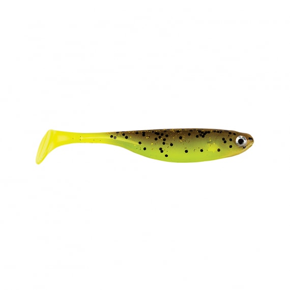 Powerbait Sneak Shad 8cm Brown/Chartreuse