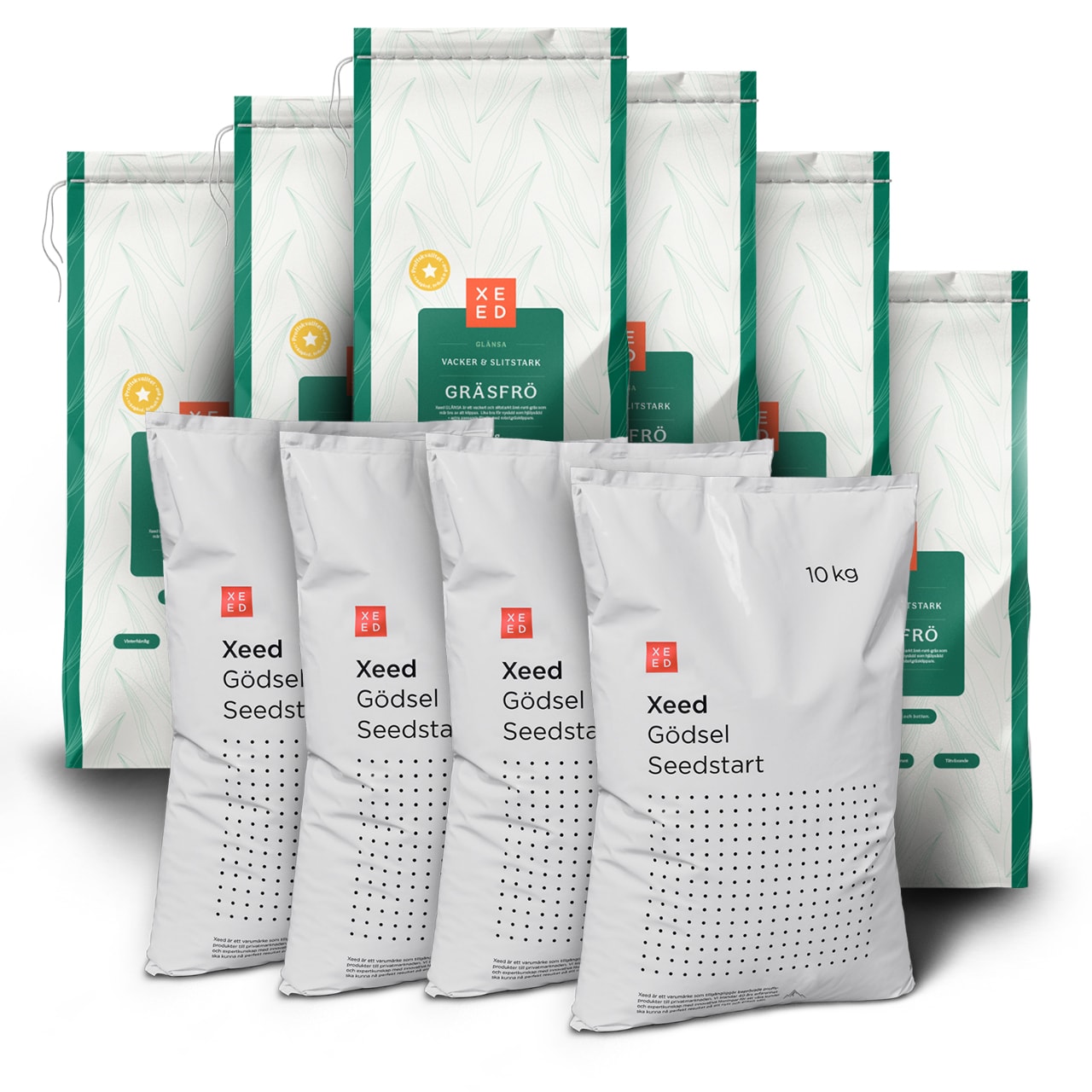 Xeed Glänsa nysådd 900kvm