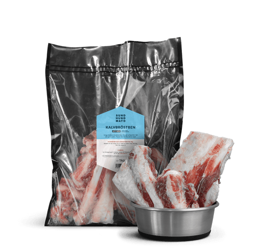 Sund Hundmat Kalvbröstben 1000g