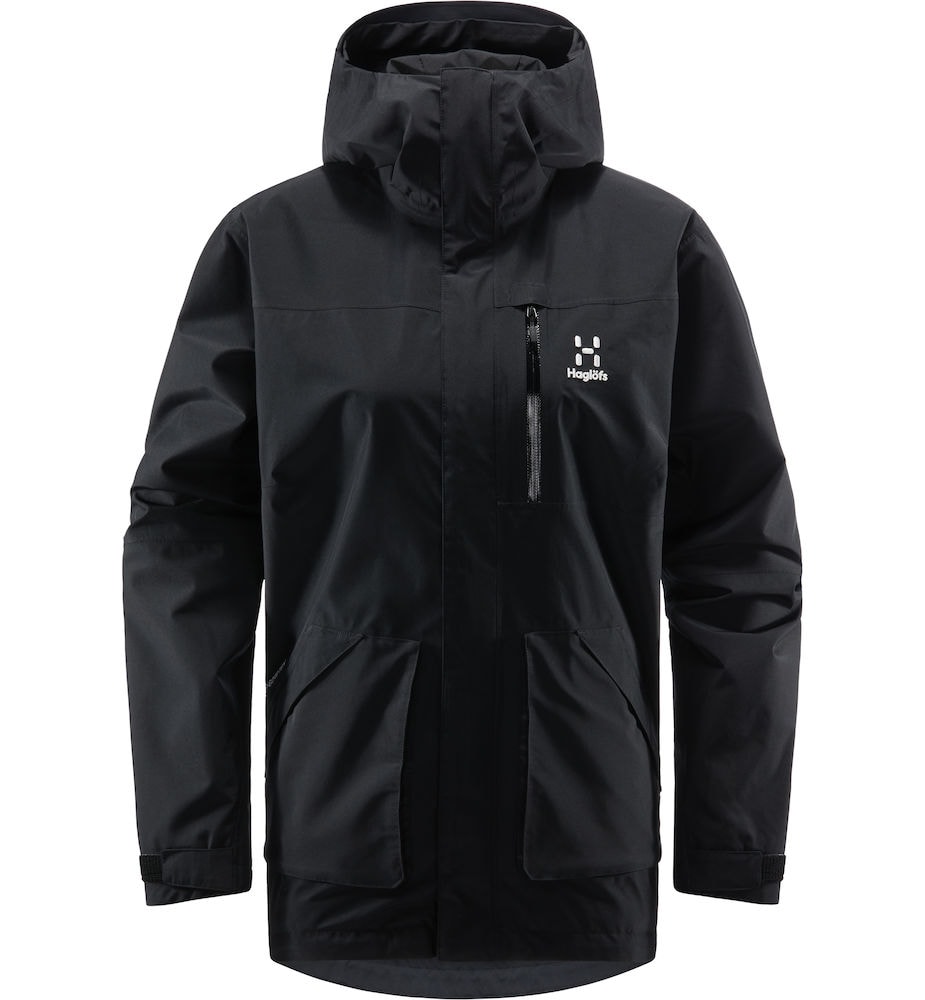 Haglöfs Vide GTX Jacka Dam True Black XXL -