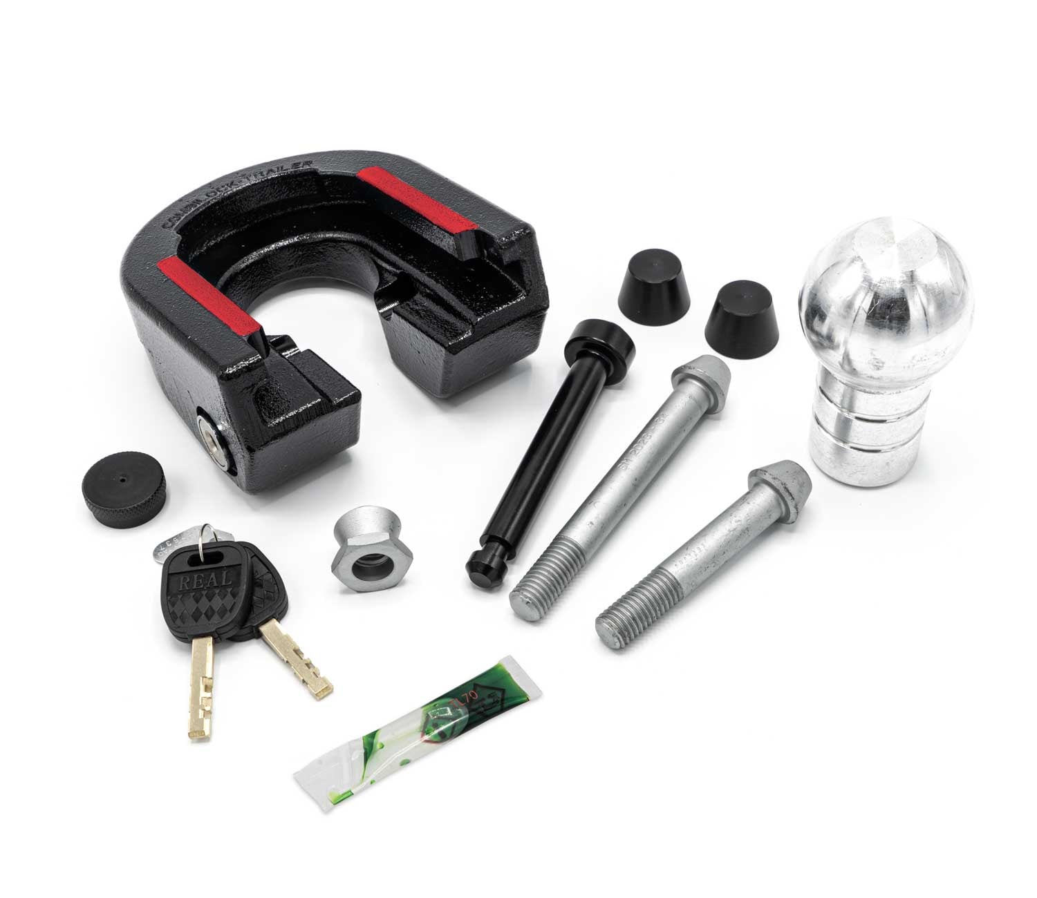 Combilock Trailerlås Röd Al-Ko 301/351