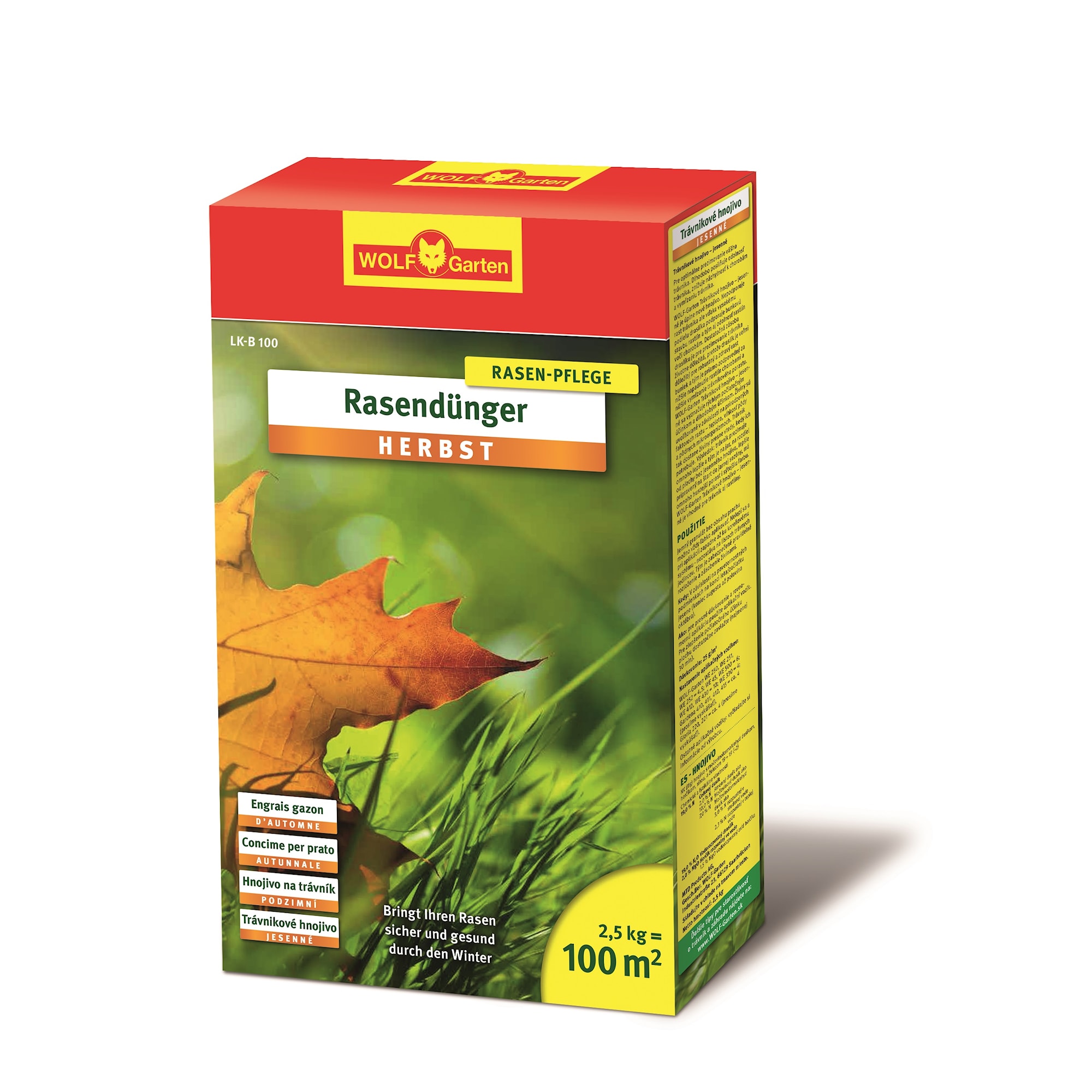 WOLF-Garten Herbstdünger Rasen 2,5 kg