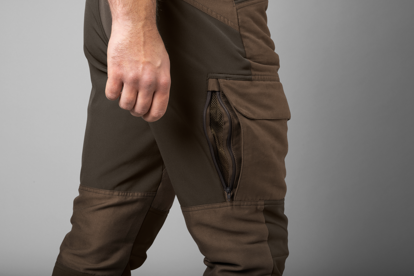 Härkila Scandinavian Byxor Slate brown,Shadow brow