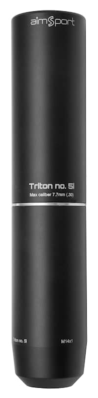 Aimsport Triton No.5i, 7,7mm, 14x1 Ljuddämpare