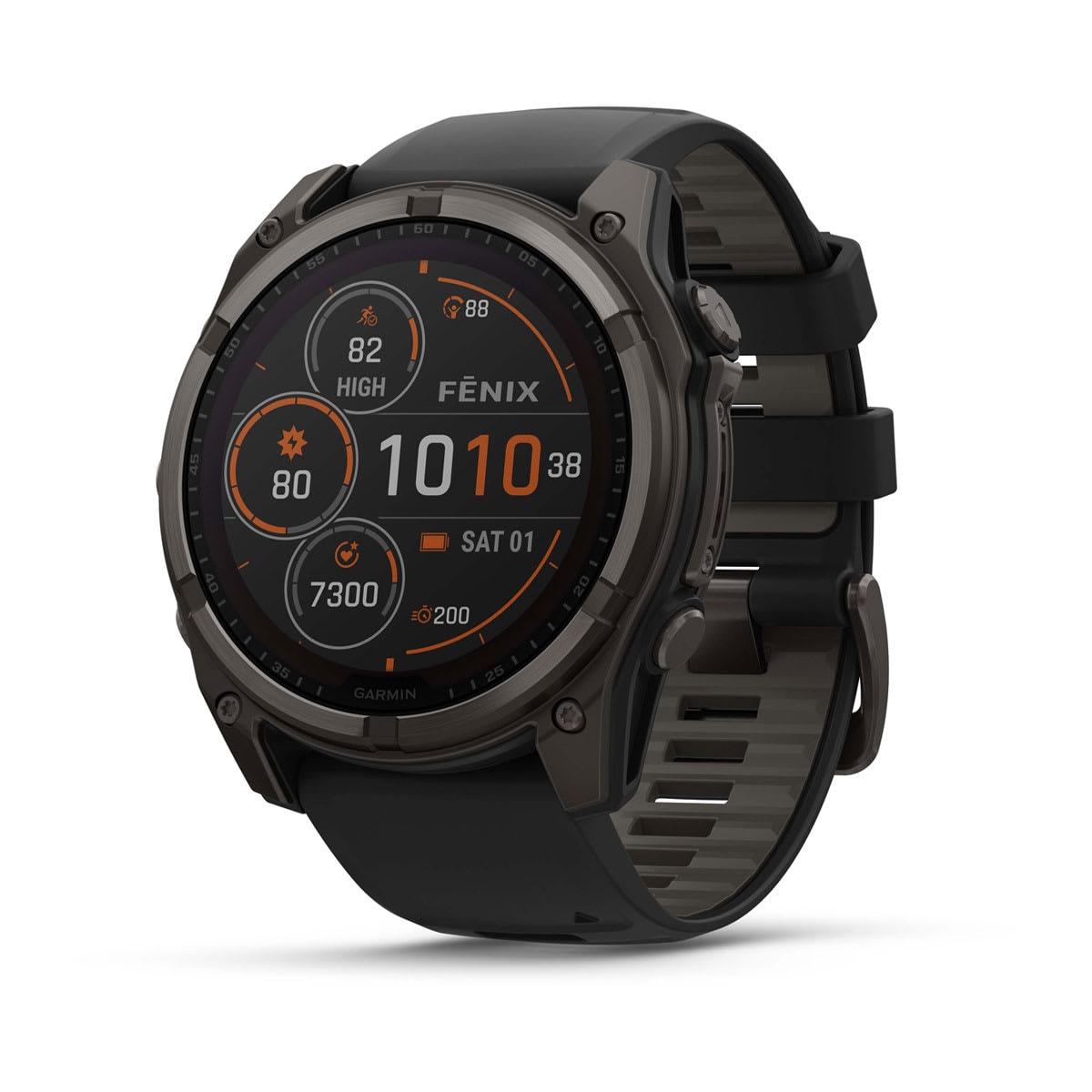 Garmin Fenix 8 Smartklocka 51mm Sapphire Solar Carbon Gray