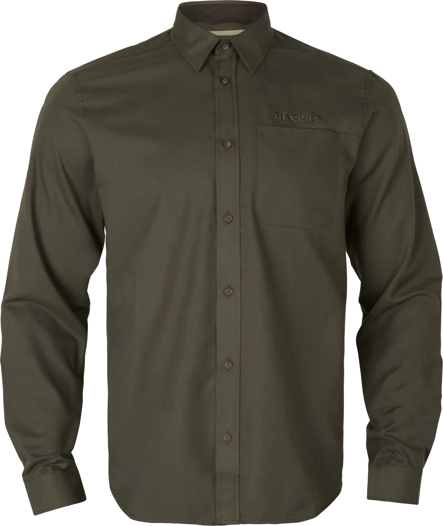 Härkila Alto L/S Skjorte Herre Willow green