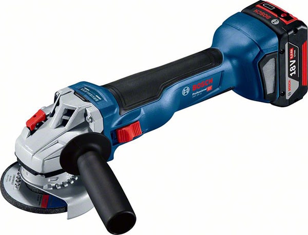 Bosch Vinkelslip GWS 18V-10 utan batteri och laddare i L-boxx