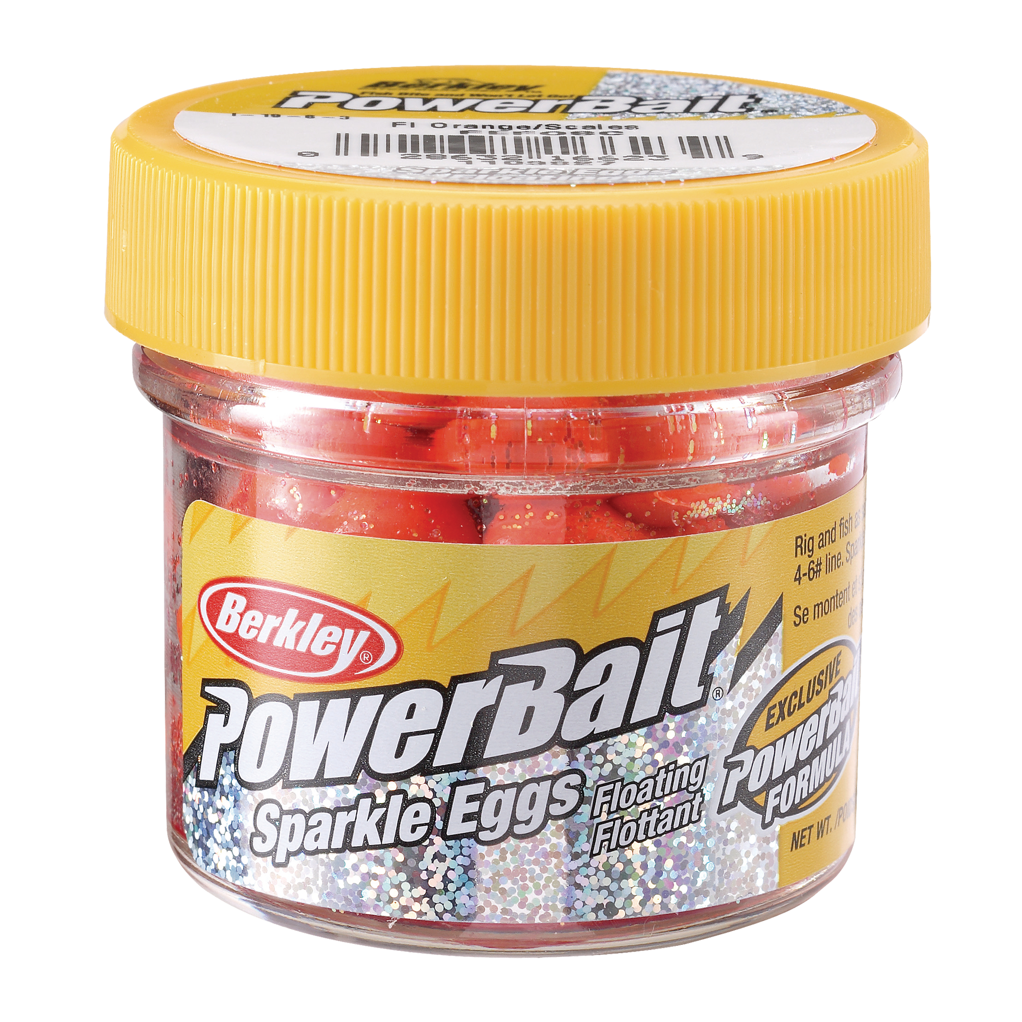 Berkley Wobbler Powerbait Sparkle Eggs Fl Orange Scales
