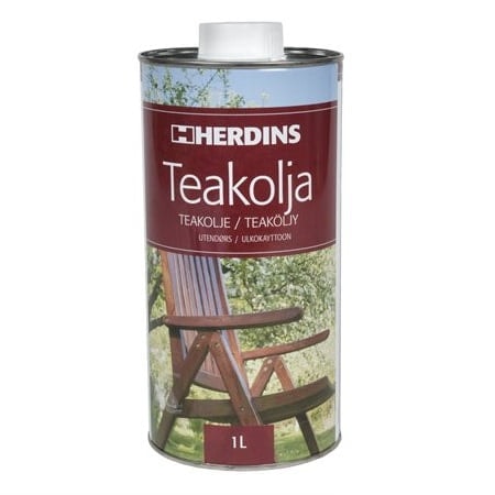 Herdins Teakolie Udendørs 1 L
