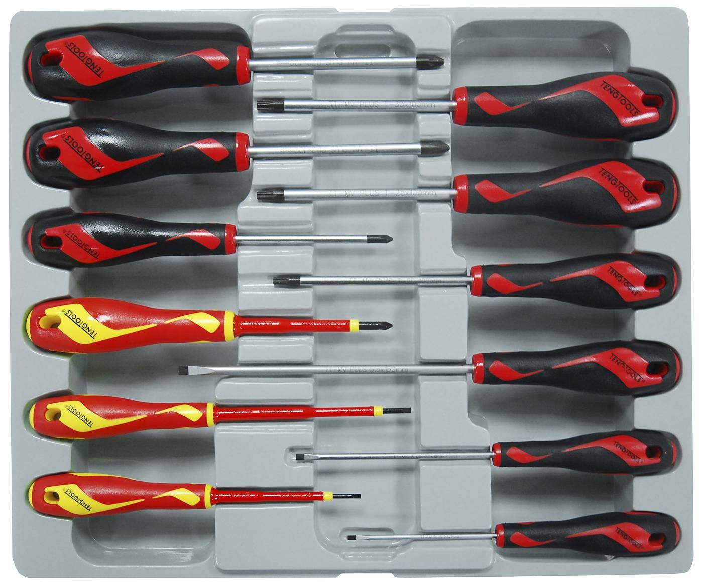 Teng Tools Skruvmejselsats MD912N1 12 delar