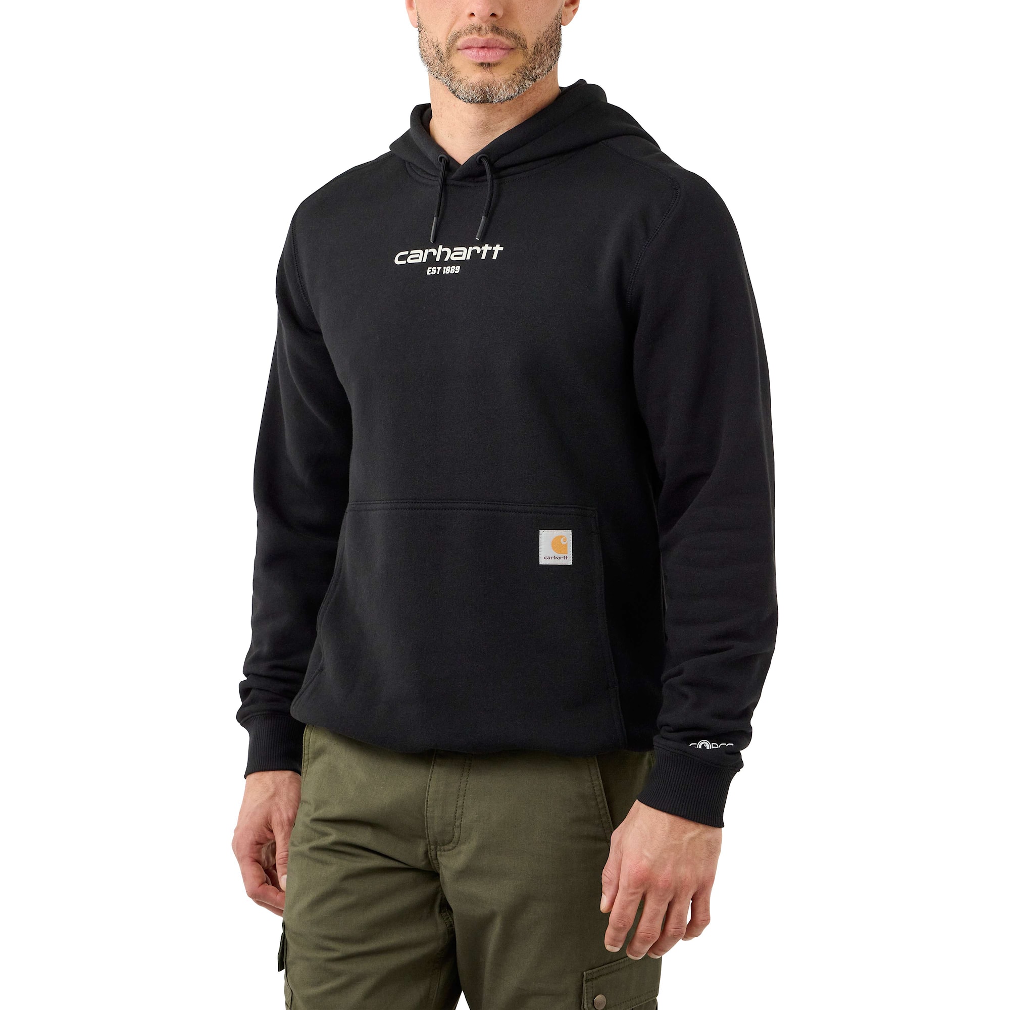 Carhartt Force Graphic Hoodie Herr Black L